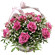 букет из розовых роз с гипсофилой. Польша