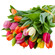 Букет из разноцветных тюльпанов. Италия